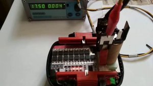 Работа платы BMS-4S, окончание заряда.