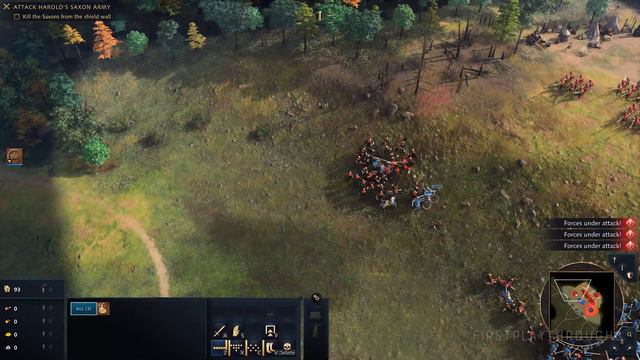 〈4K〉Age of Empires IV The Normans: The Battle of Hastings Walkthrough - No Commentary GamePlay смотреть онлайн