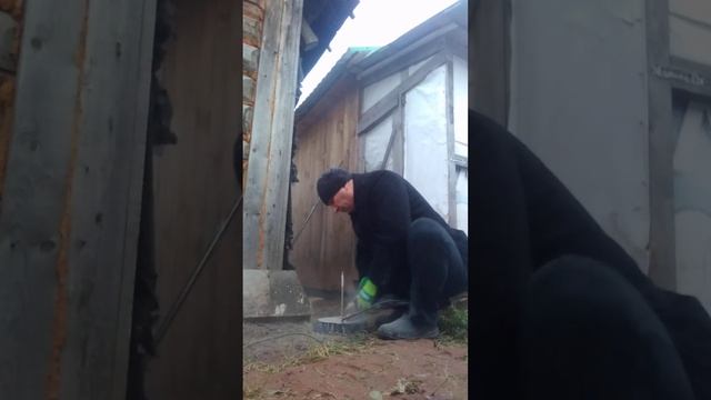 подготовка бетонной сваи перед укладкой бруса деревянного смотреть онлайн