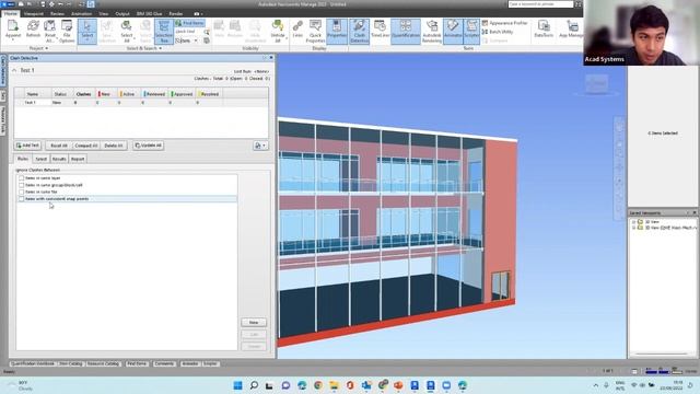 Naviswork Clash Detection