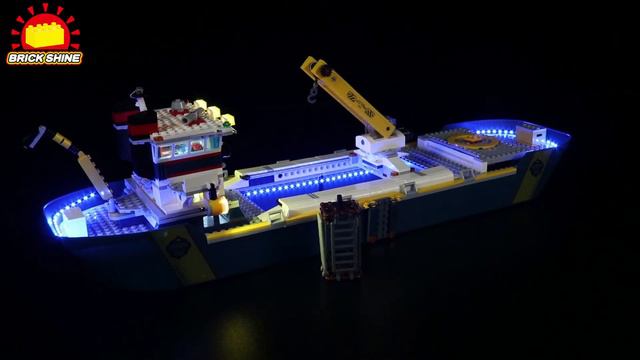 Brick Shine-GC Light Kit for Lego City Ocean Exploration Ship 60266 смотреть онлайн