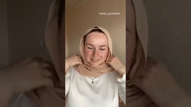 Как завязать палантин, чтобы он не спадал с головы? | С шапочкой бони и БЕЗ! | Красиво и быстро