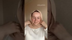 Как завязать палантин, чтобы он не спадал с головы? | С шапочкой бони и БЕЗ! | Красиво и быстро