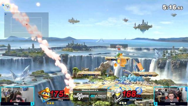 Riley (DDD) vs Rawk (Samus) | AONUltimate #074 Winners Round of 16 смотреть онлайн