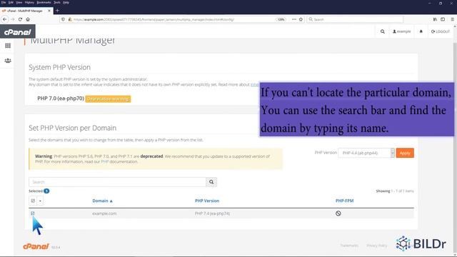 How to Reset the PHP Version to the Default Version, Using cPanel смотреть онлайн