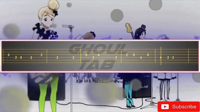 K-ON! - Don't say "lazy" Ending (Guitar Tab 譜 Tutorial) смотреть онлайн
