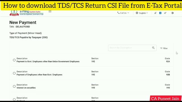 E-Tds Return File| How to Download Tds Challan (CSI) from Income Tax Portal check TDS payment statu смотреть онлайн