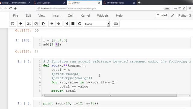 Functions (tuples and dictionary) смотреть онлайн