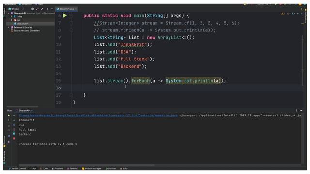 Master Stream API in Java - Lecture 1 | Stream.of() - List.stream() - filter() | Aakash Verma смотреть онлайн