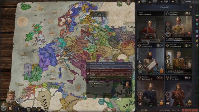 Crusader Kings III Francuskie Imperium 12 [PL] смотреть онлайн