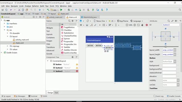 Building Interfaces with ConstraintLayout by Android Tutorial смотреть онлайн