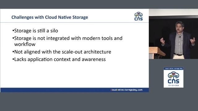 Keynote - State of the State for Cloud Native Storage - Janakiram MSV, janakiram.com смотреть онлайн