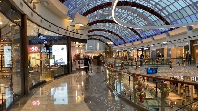 Самый лучший ТЦ Стамбула - İSTINYE PARK Люкс шопинг центр Стамбул  Люкс уличные магазины Стамбула