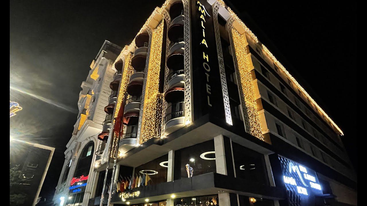 В Турцию на автомобиле. Malia Otel Sivas. Отель в городе Сивас Турция. смотреть онлайн