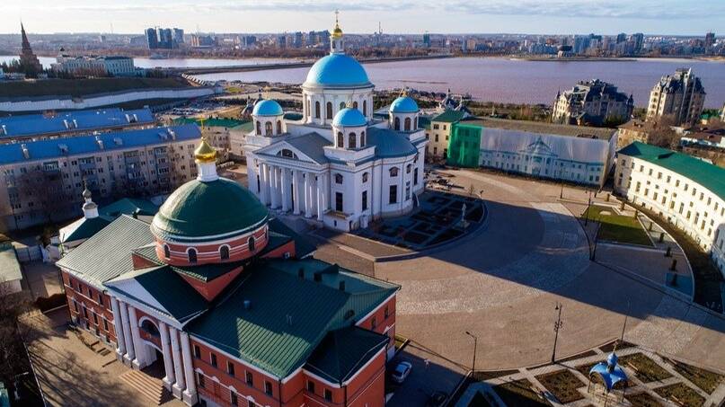 Казань. Богородицкий монастырь смотреть онлайн