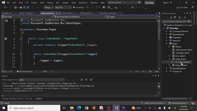 ASP Net Core Web App Lesson 1 смотреть онлайн