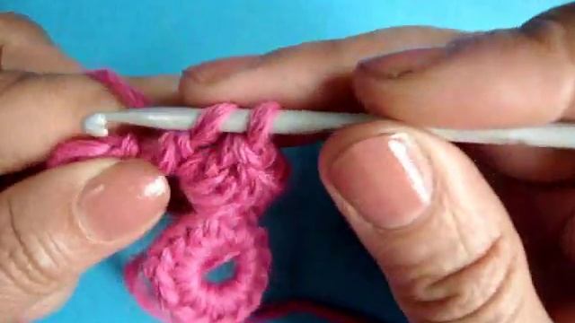 Вязаные крючком цветы Урок 32 Crochet flower pattern смотреть онлайн