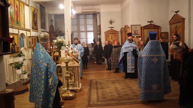Всенощное бдение на кануне Введения Богородицы в Храм. Пятница 3 декабря 2021 г. смотреть онлайн