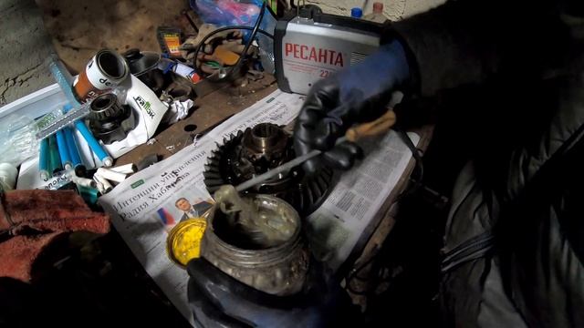 Завариваем Дифференциал УАЗ PATRIOT. 100% блокировка по дешману. смотреть онлайн