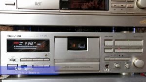 Запись классного сборника японских песен на кассету AXIA A1 на кассетной деке PIONEER T-700S