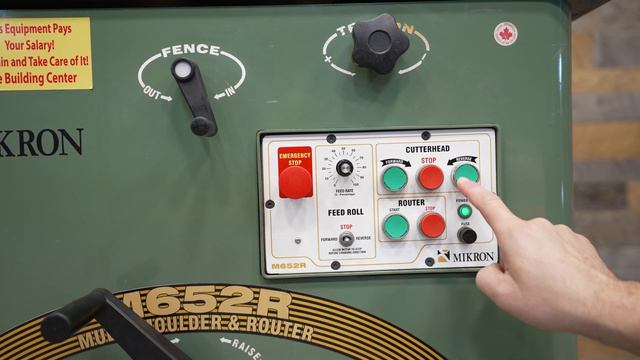 Mikron M652R Arched Moulder, Multi-Moulder, and Router смотреть онлайн