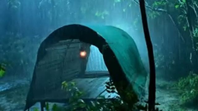 Не думайте просто слушайте и засыпайте в сильную грозу в палатке