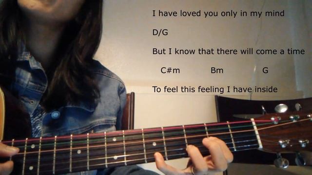 Dont Know What To Do Don't Know What To Say Guitar Tutorial ni Ate B смотреть онлайн