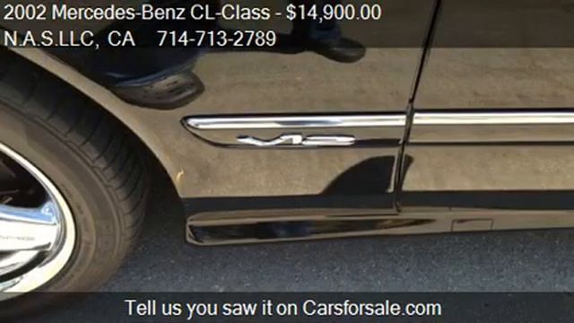 2002 Mercedes-Benz CL-Class CL600 - for sale in COSTA MESA, смотреть онлайн