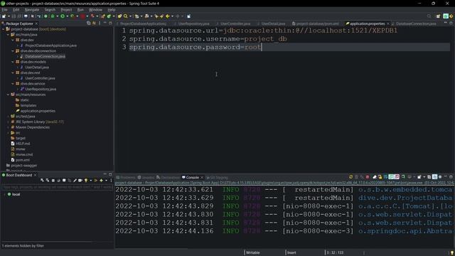 Connect and initialize the database in Spring boot with mariaDB and oracle Xe смотреть онлайн