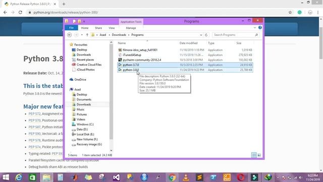 How to install Python 3.8.0 on Windows 8.1 | Tutorial for Beginners смотреть онлайн