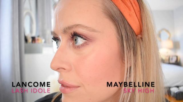 MAYBELLINE SKY HIGH MASCARA VS. LANCOME LASH IDOLE || What is the hype really about? смотреть онлайн