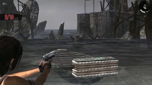 TOMB RAIDER - БЕРЕГ ПЕЧАЛИ [ВСЕ предметы] затопленный тайник, храм служительниц, дольмены, мины смотреть онлайн