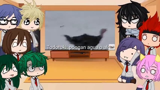 BNHA reacciona a asi seria todoroki y denki con sus padres en navidad °||° смотреть онлайн