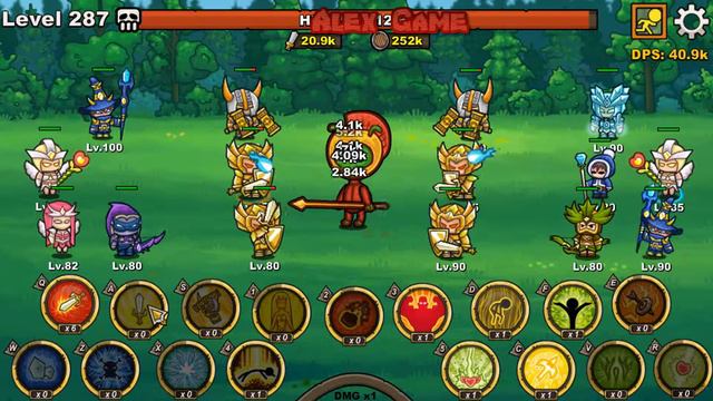 Asgard Skill Master Chapter 10-2 HARD (281-290 level Part 29) Flash RPG Games смотреть онлайн