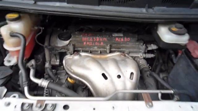 ДВС+КПП TOYOTA 2AZ FE, 2400 куб см № G349144 смотреть онлайн