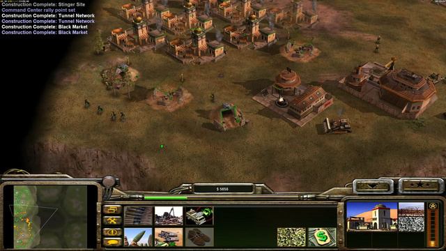 Generals Zero hour Defcon Game 2v2v2 смотреть онлайн