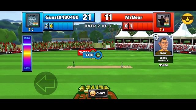 Stick Cricket Live Gameplay | Cricket | Android | Mobile Game | Live | Stick Cricket | Classic Game смотреть онлайн