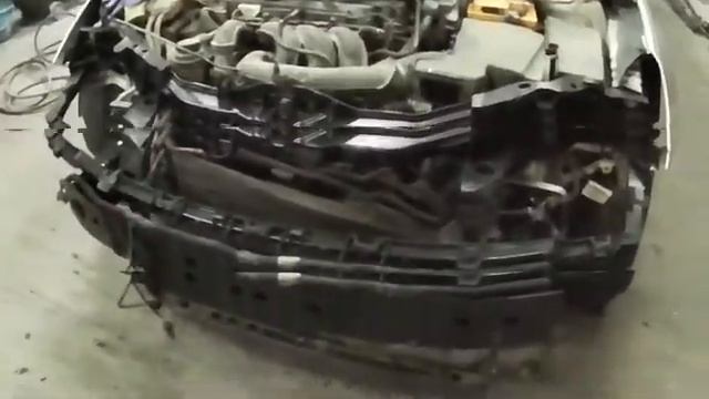 Ford Focus II. КУЗОВНОЙ РЕМОНТ МОРДЫ ЛИЦА смотреть онлайн