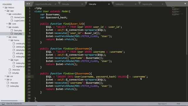 PHP MVC Part 7c: Security and Authentication смотреть онлайн