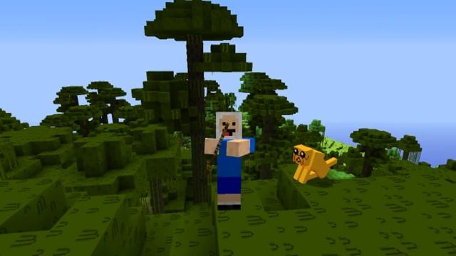 Minecraft: Adventure Time Intro смотреть онлайн