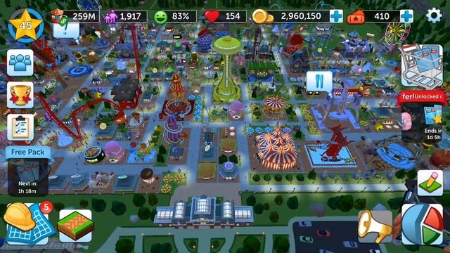 How to get 1,000 Peeps In One Day !!| Rollercoaster Tycoon Touch смотреть онлайн