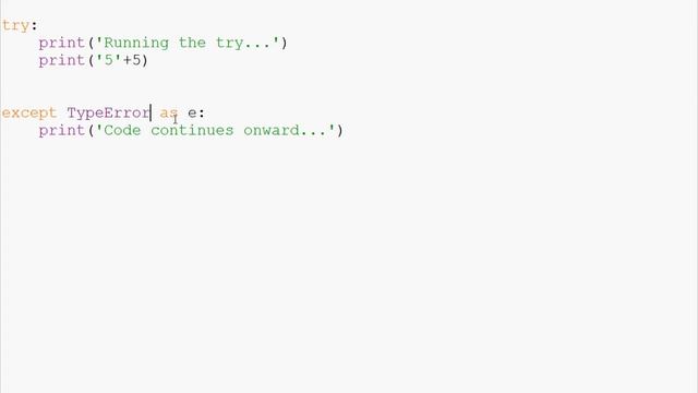 021 error handling try and except (python) смотреть онлайн