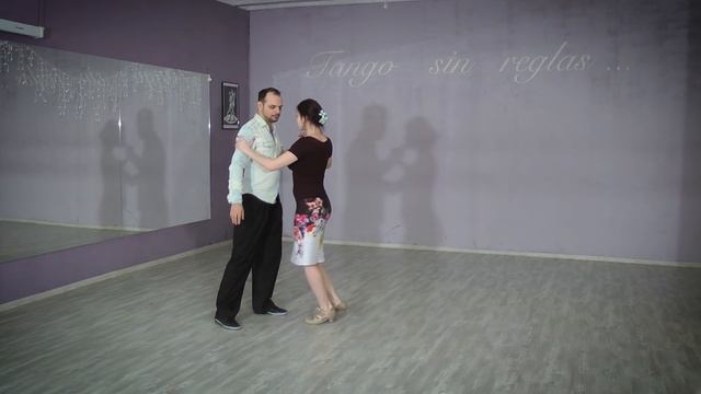 Танго - энциклопедия элементов. 8# Круговое болео. Школа "Танго без правил". смотреть онлайн