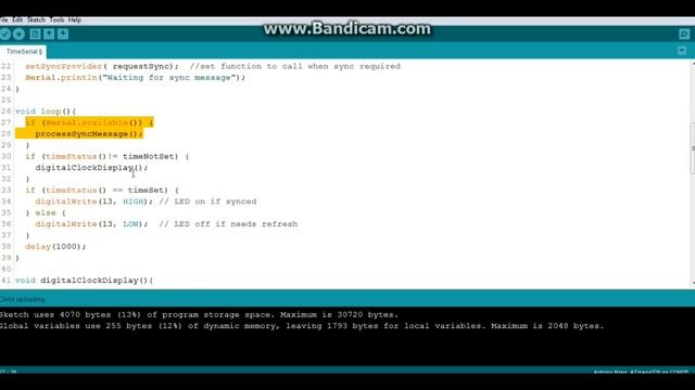 Arduino time without a RTC смотреть онлайн