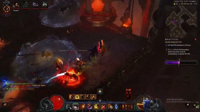 Diablo 3 Season 25 Marauder MultiShot Demon Hunter Gr 122 Day 2