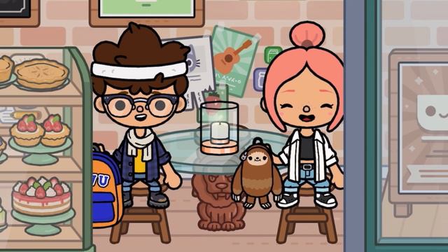Прогулка с…❔🤔💘|||тока бока|||toca boca|||Neon Toca смотреть онлайн