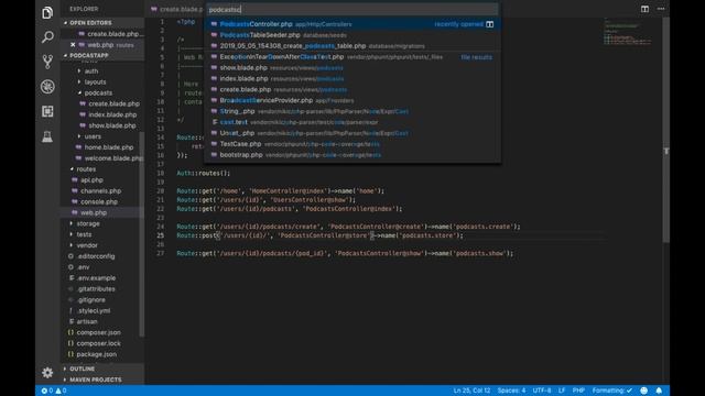 Laravel 5.7 - Podcast App смотреть онлайн