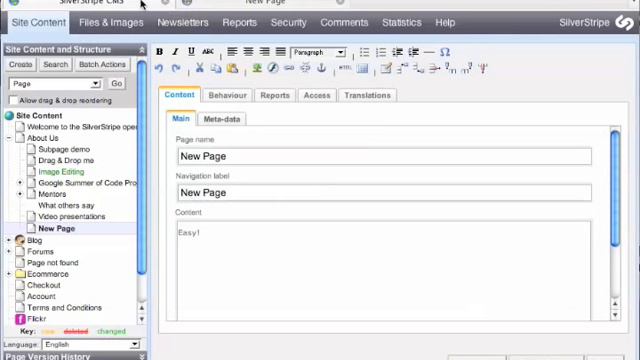 SilverStripe site-editing overview смотреть онлайн