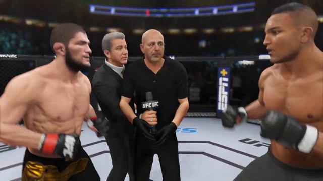 Khabib Nurmagomedov Vs. Romario Dos Santos Alves (EA Sports UFC 4)