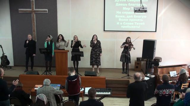 Боже великий - исполняет группа прославления Церкви ХВЕ п . Энергетиков смотреть онлайн